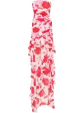 Blumarine printed maxi dress - Neutrals
