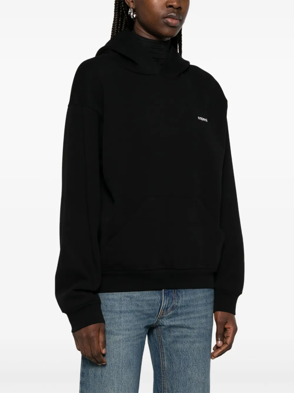Coperni Horn Hoodie | Black | FARFETCH Coperni Horn Hoodie | Black | FARFETCH