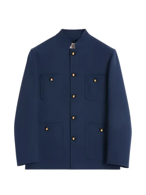 Valentino Garavani surchemise en laine à manches longues