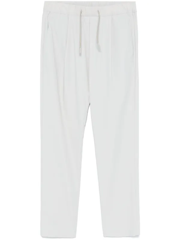 Herno Tapered Track Pants in Neutrals