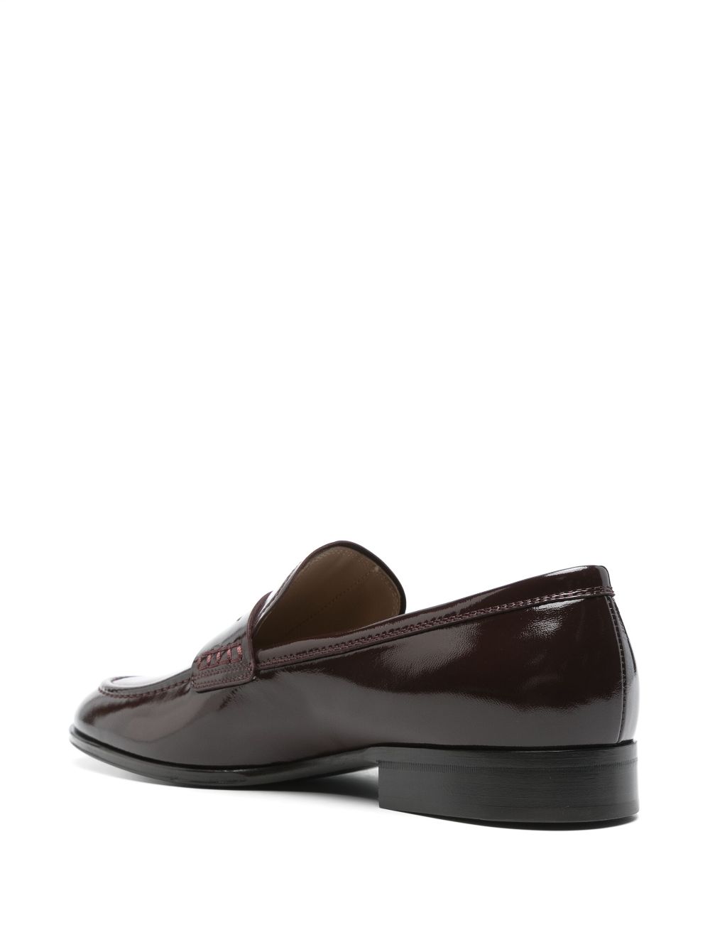 Gianvito Rossi leather loafers Brown