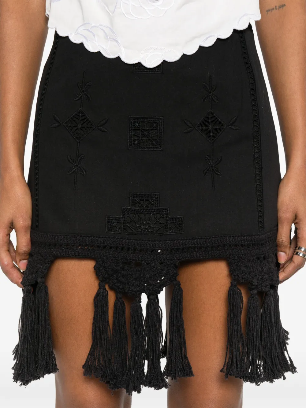 ISABEL MARANT Sandra mini-rok Zwart