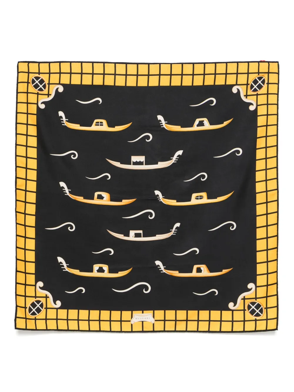 2000s silk scarf