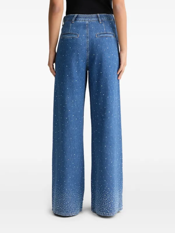デニム・ジーパン LIU JO Women Denim Pants WA5440T4282 63930 Purple Skinny jeans with push-up effect brand LIU JO