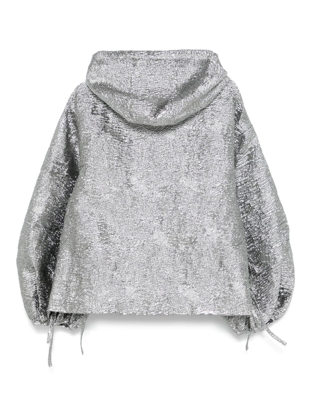 Cecilie Bahnsen Orion hoodie - Zilver