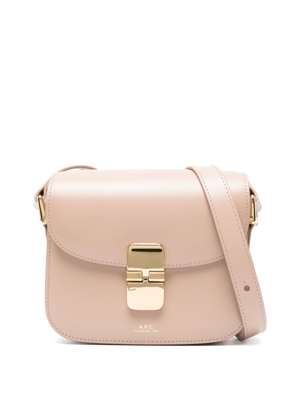 A.P.C. mini Grace crossbody bag Beige