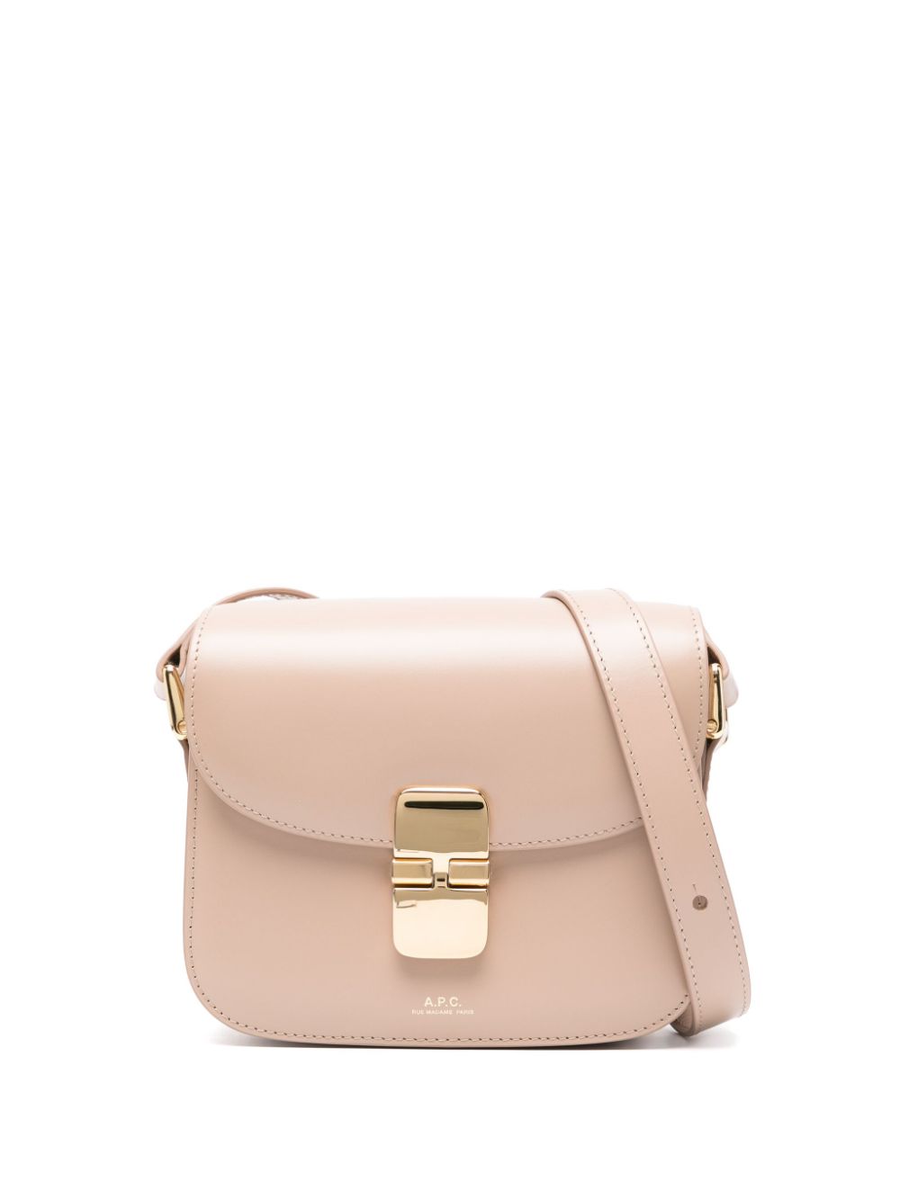 A.P.C. mini Grace crossbody bag - Neutrals