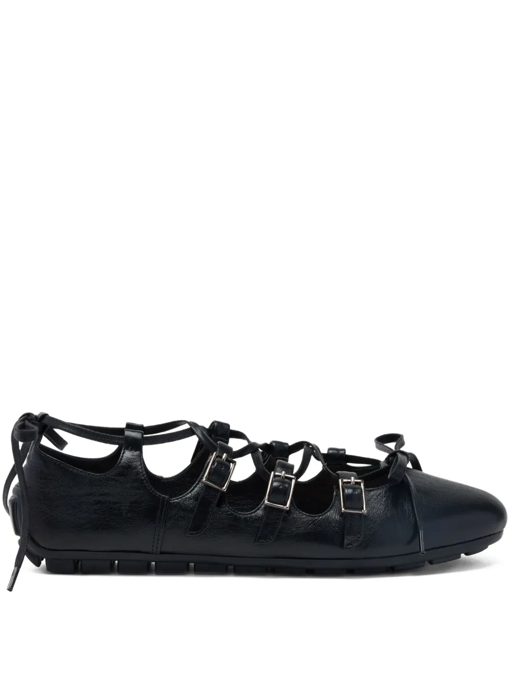 Simone Rocha flats Ghillie | negro | Image 1