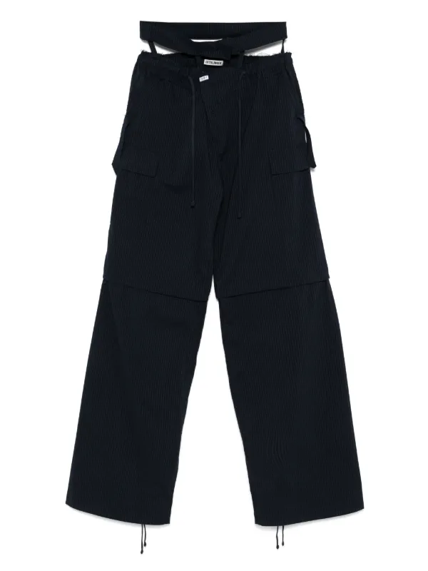 Ottolinger ブラックワイドパンツ Ottolinger ブラックワイドパンツ