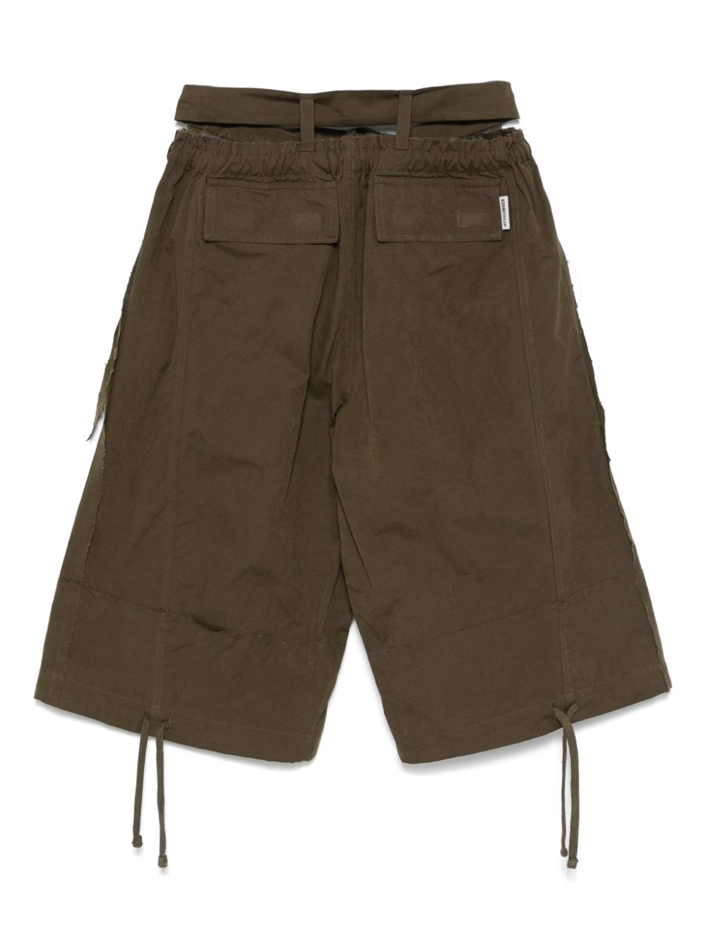 Ottolinger distressed-effect shorts - Green