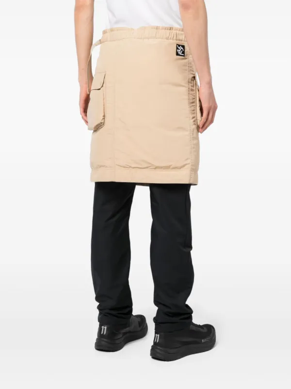 White Mountaineering Wrap Cargo Shorts | Neutrals | FARFETCH BN