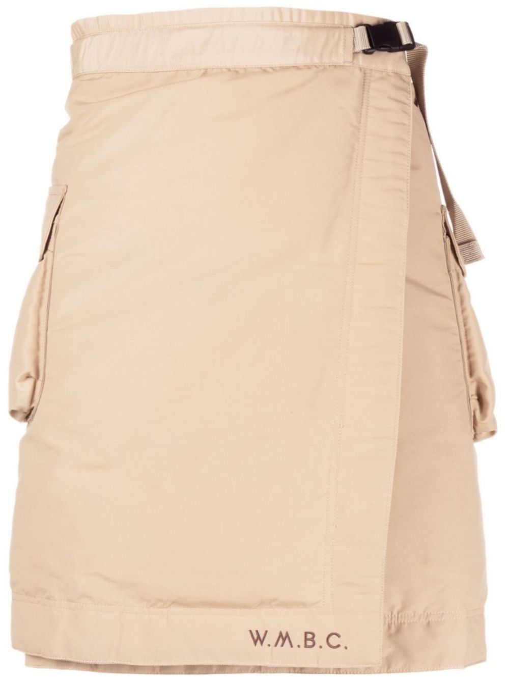 White Mountaineering wrap cargo shorts - Neutrals