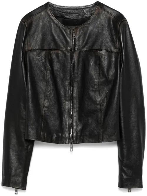 Giorgio Brato veste en cuir - Noir - Giorgio Brato - Modalova
