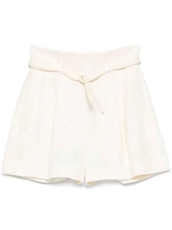 ZIMMERMANN Crush ショートパンツ | ニュートラル | FARFETCH JP