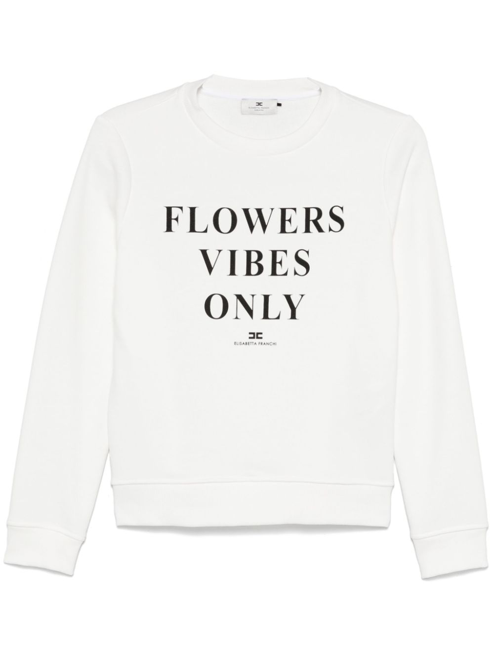 text-print sweatshirt