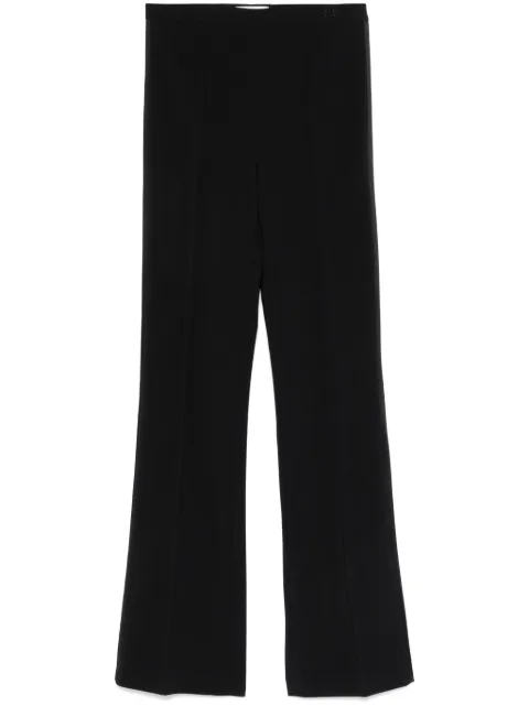 Elisabetta Franchi pantalones con ribete de satén