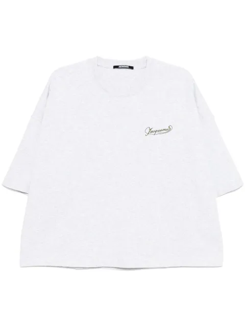 Jacquemus logo-embroidered t-shirt