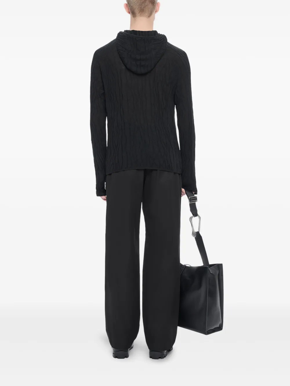 HELIOT EMIL Sortsol hoodie Zwart