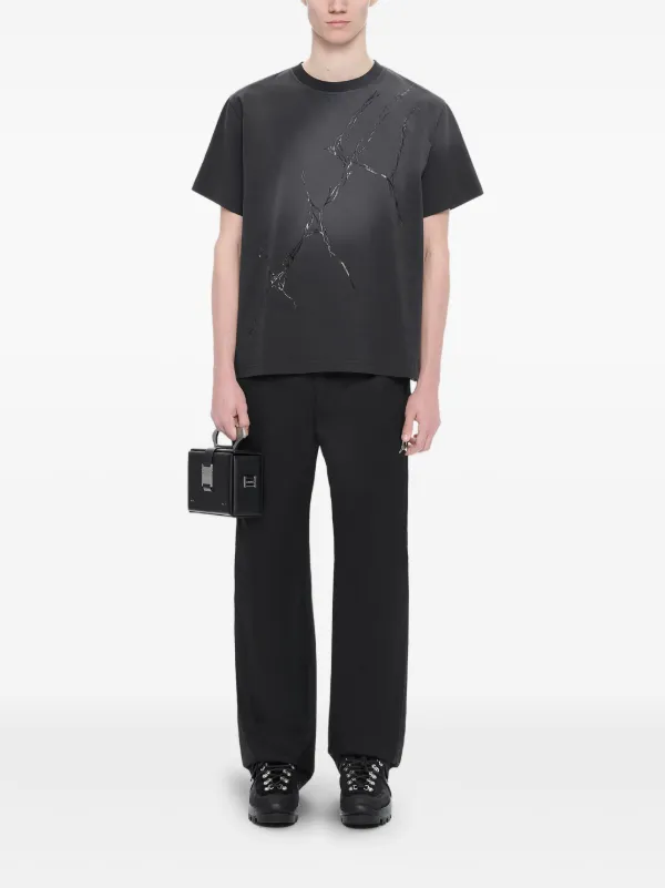 HELIOT EMIL Fluxus T-shirt | Black | FARFETCH CZ