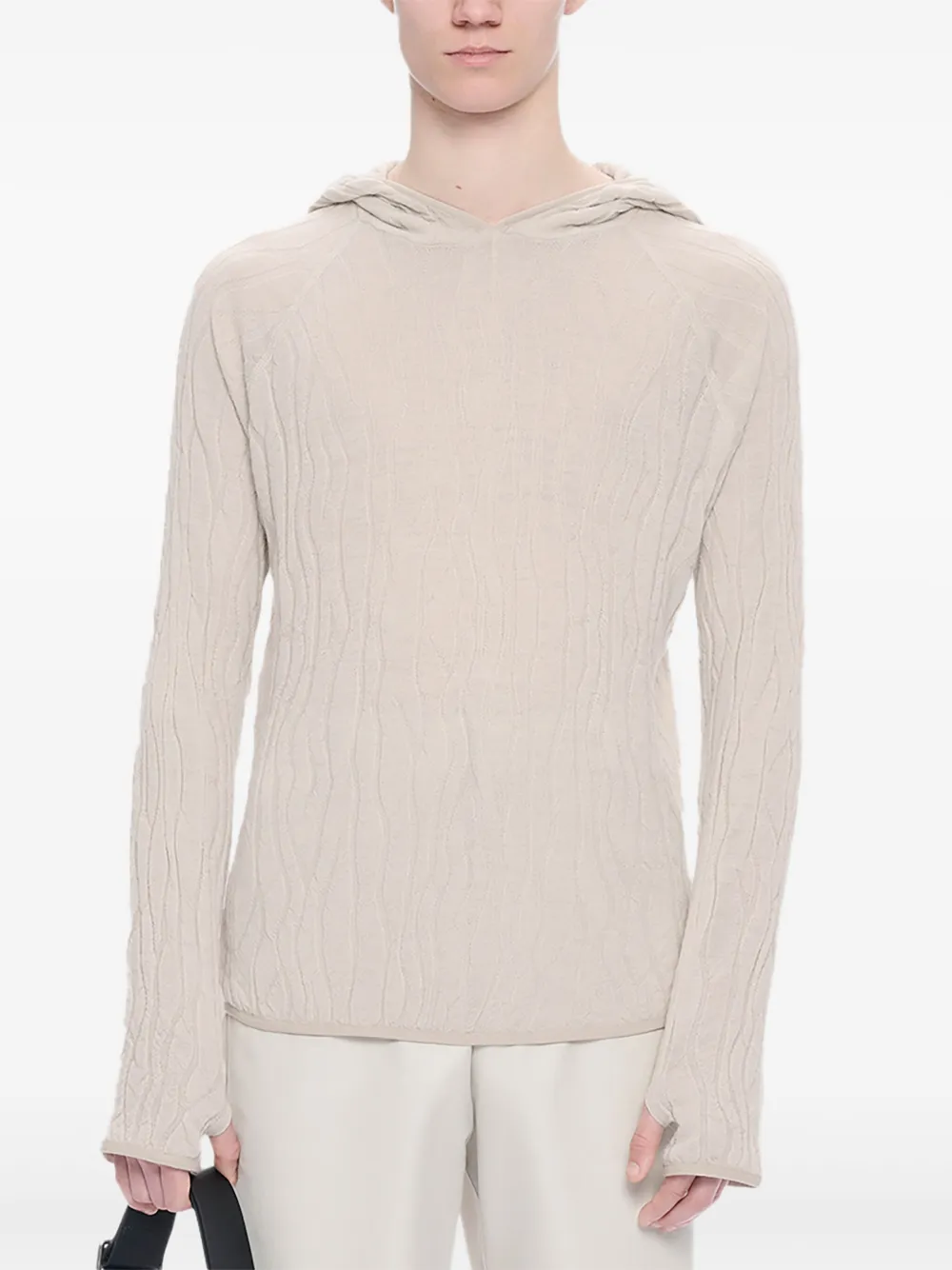 HELIOT EMIL Sortsol hoodie - Beige