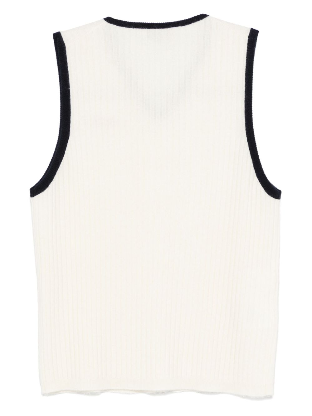 Miu Miu cashmere gilet - Wit