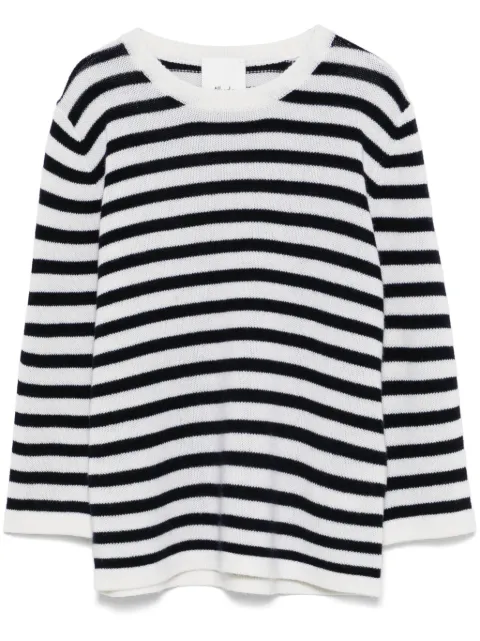 Allude striped sweater