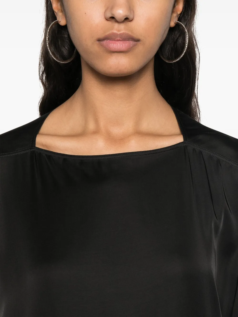 Rick Owens EDFU T maxi-jurk Zwart