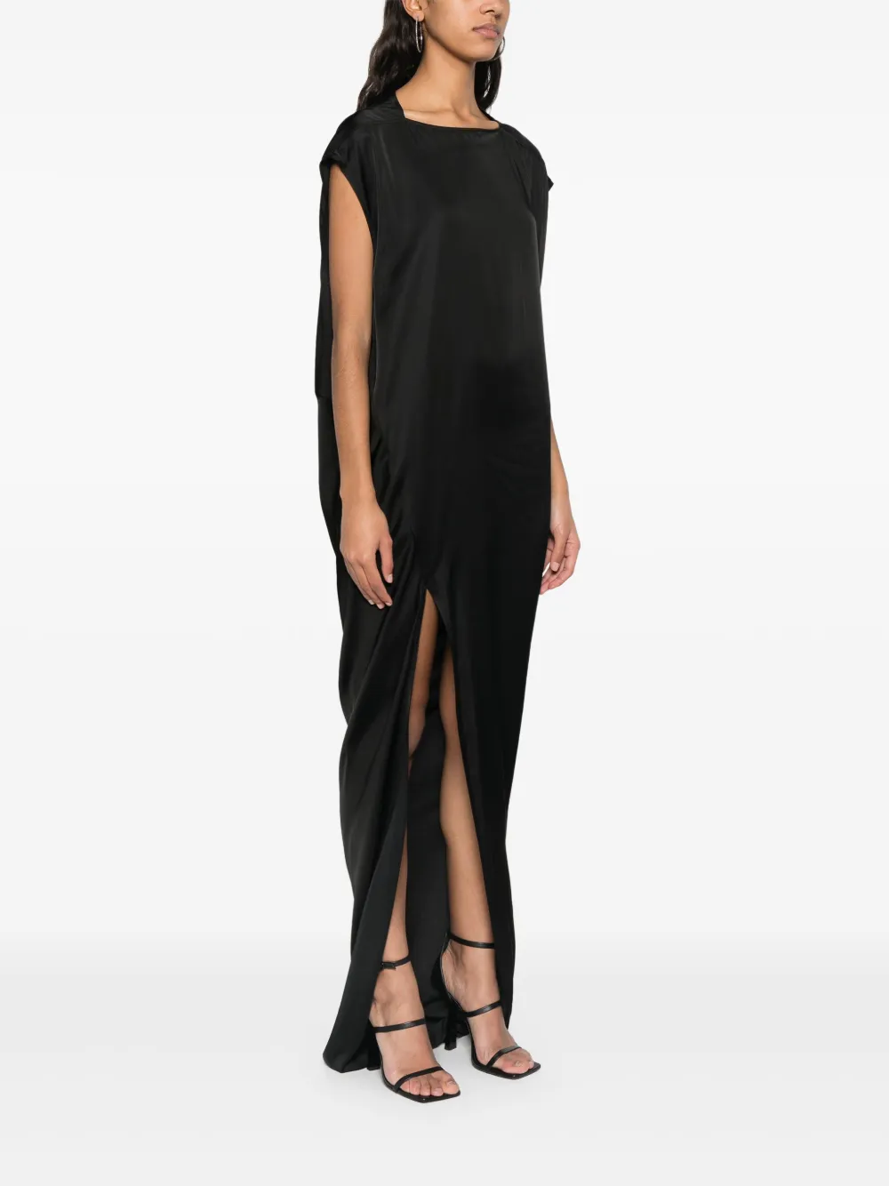 Rick Owens EDFU T maxi-jurk Zwart