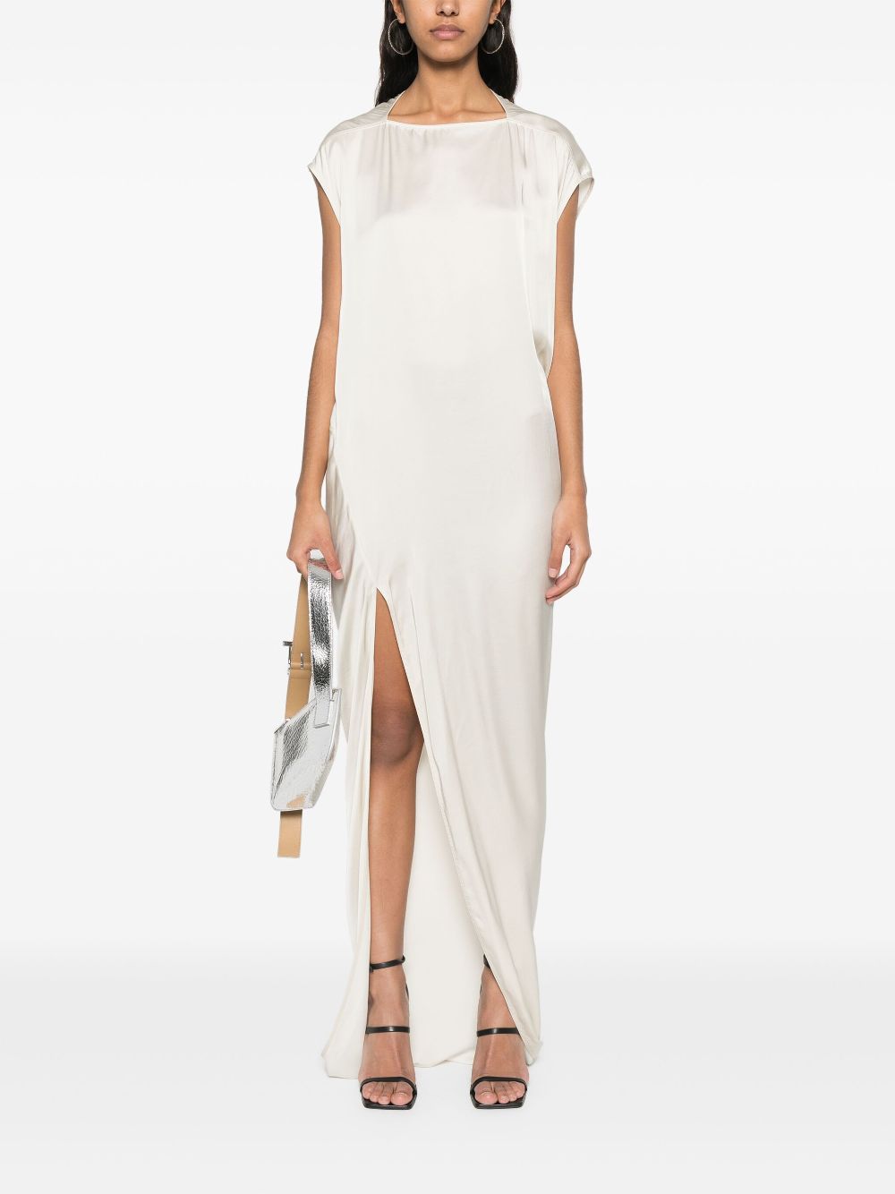 Rick Owens EDFU T maxi-jurk - Wit