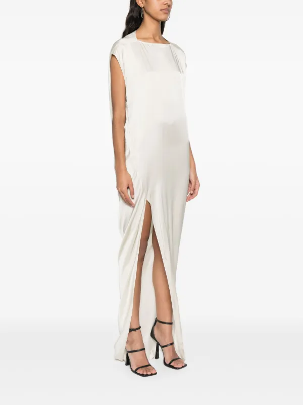 【関税＆送料込み】Rick Owens Edfu T Dress Clothing Rick Owens EDFU T Maxi Dress | White | FARFETCH