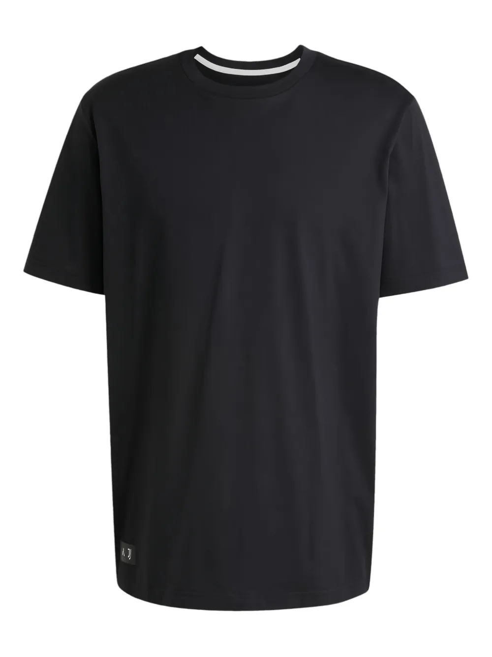 adidas playera de algodón con cuello redondo | negro | Image 1