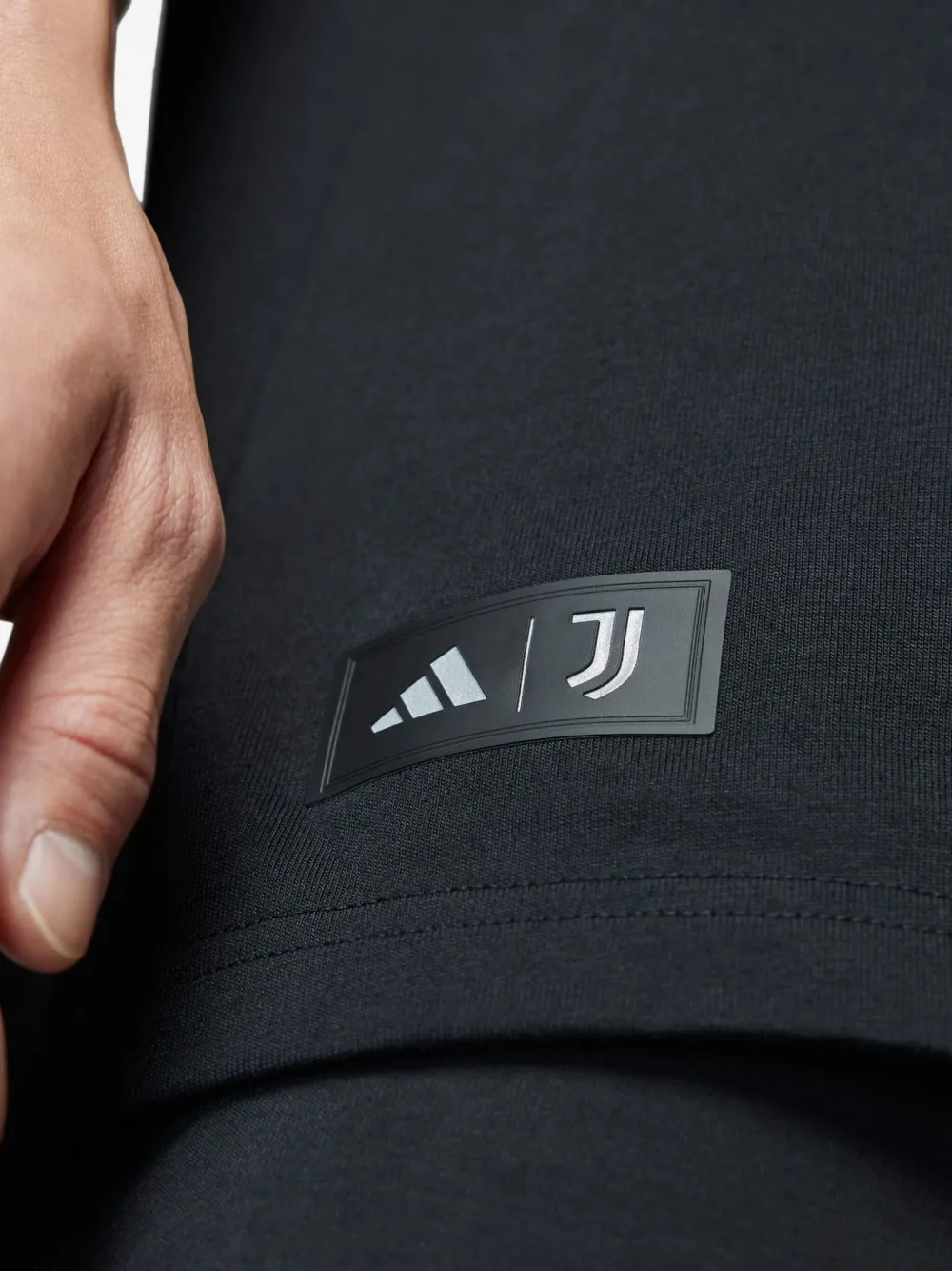 adidas Katoenen T-shirt met ronde hals Zwart
