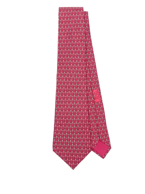 Hermès Pre-Owned corbata de seda 2000