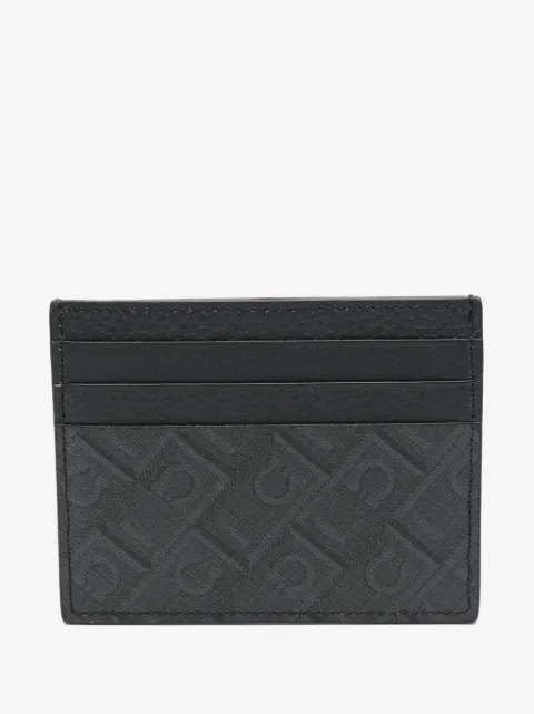Ferragamo tarjetero con monograma