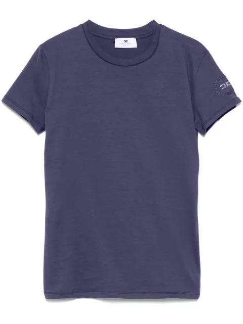Elisabetta Franchi rubberised-logo T-shirt