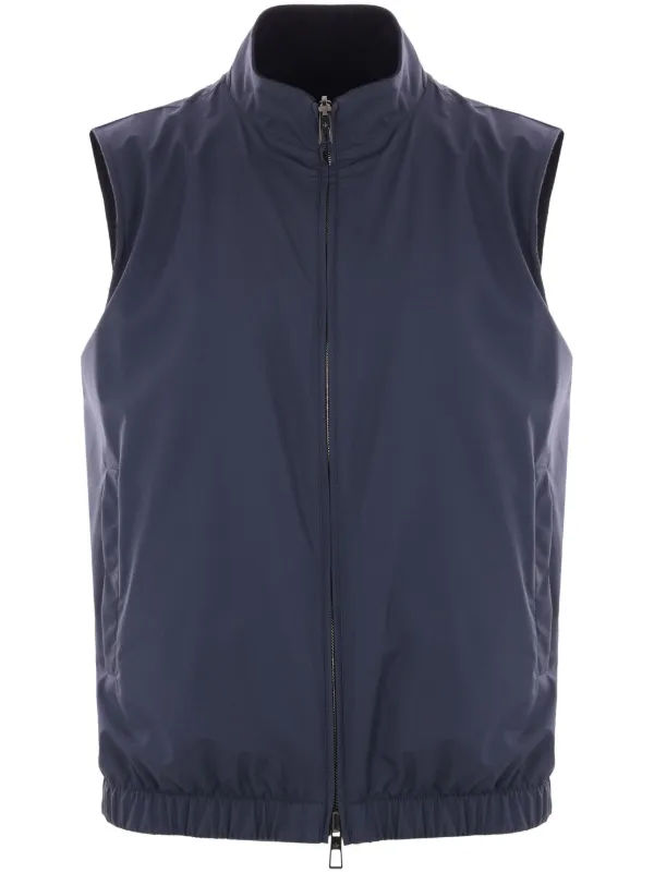 Loro Piana リバーシブル ベスト | ブルー | FARFETCH JP