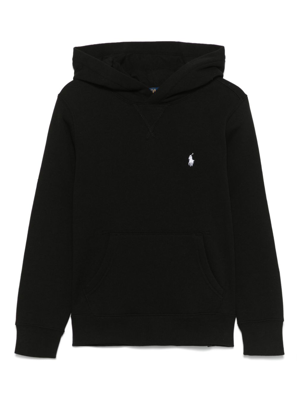 POLO RALPH LAUREN KIDS Polo Pony-motif hoodie Zwart