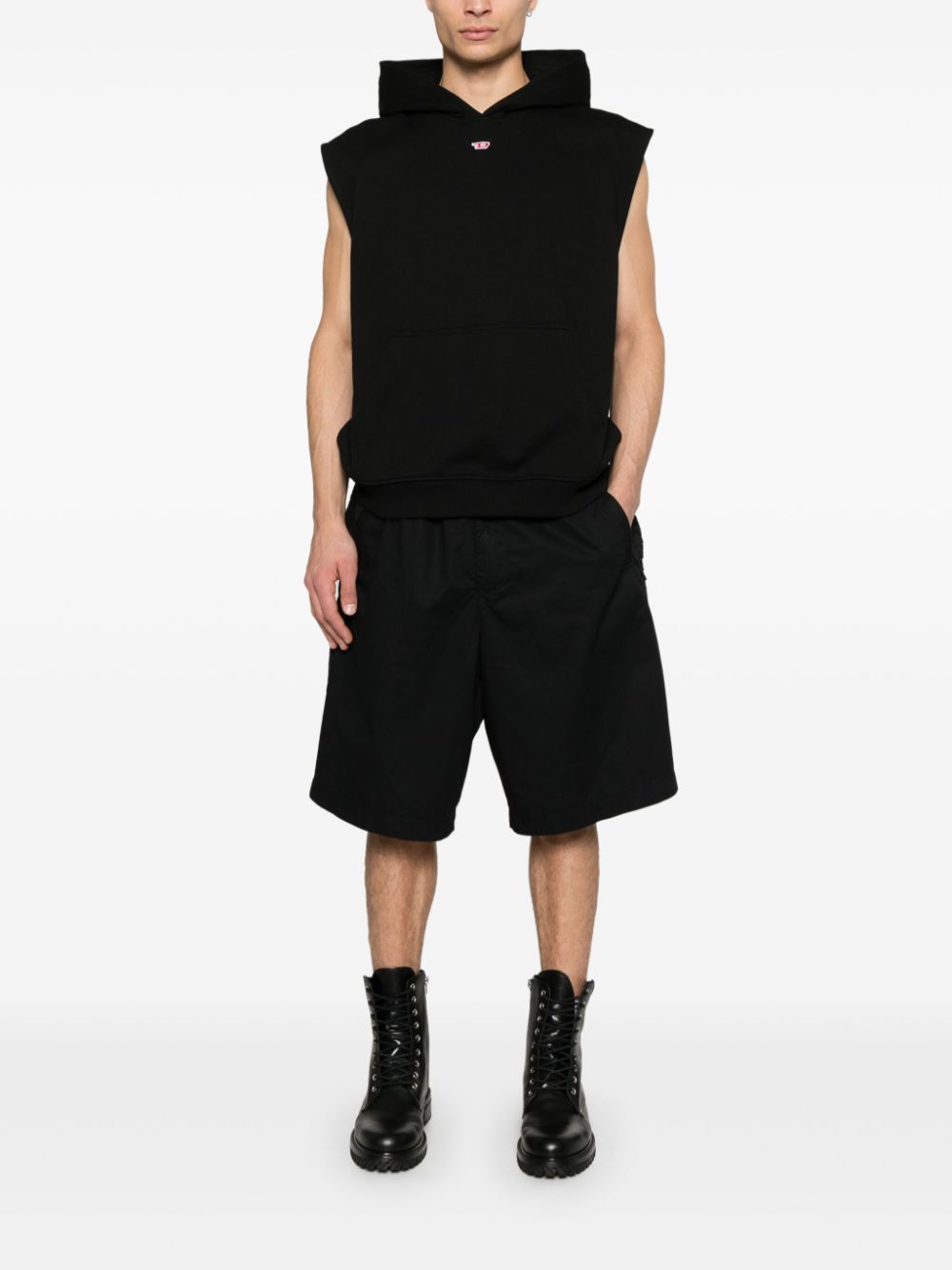 Diesel P-Gustaf shorts - Zwart