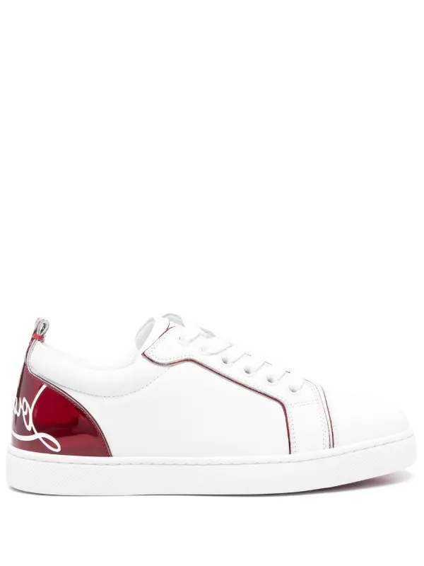 Christian Louboutin スニーカー レッド/ホワイト 27661132_57682005_600.jpg