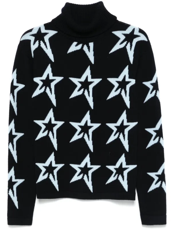 Perfect Moment Star Dust Sweater in Blue