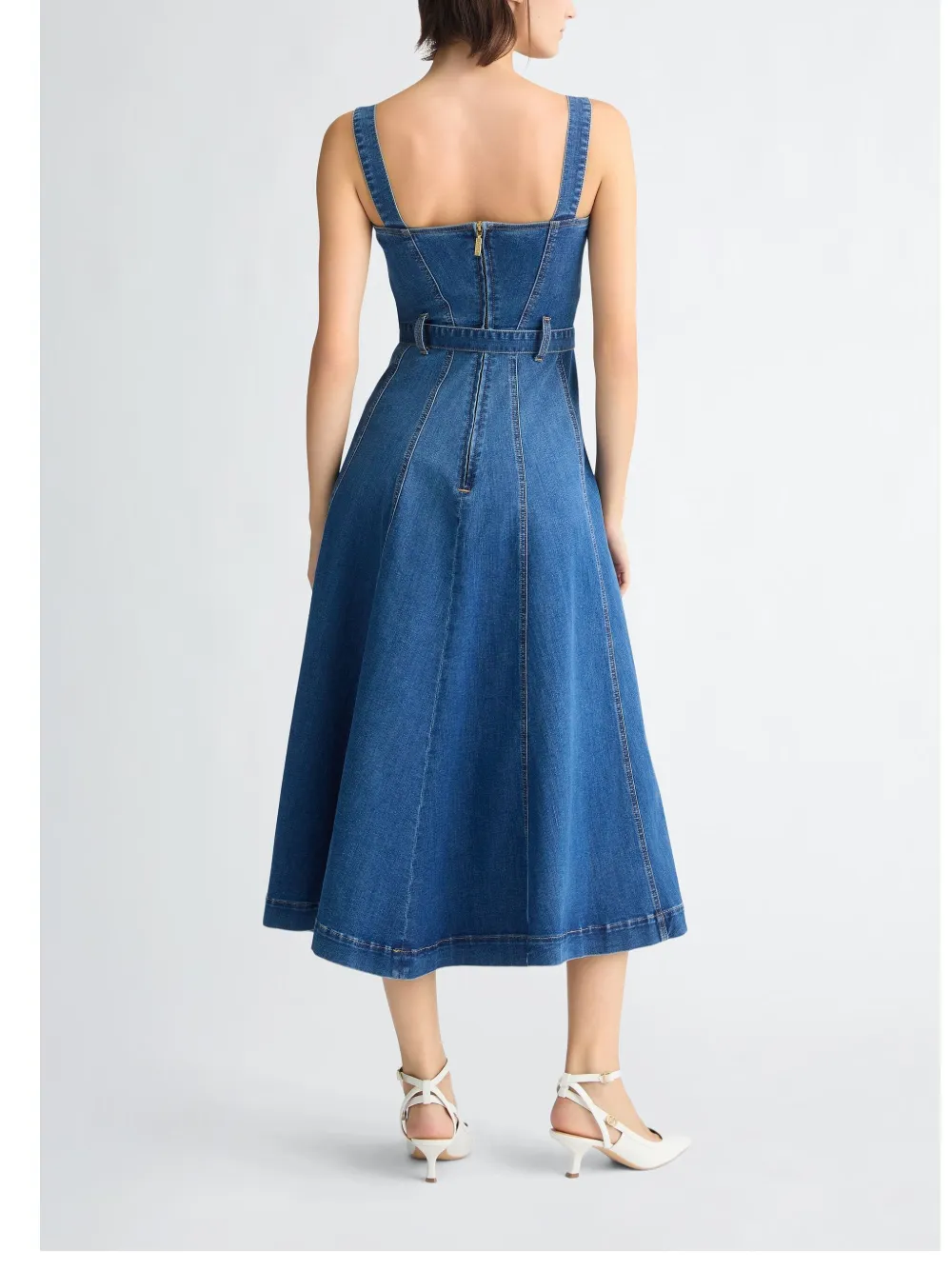 LIU JO Jurk met bustiere Blauw