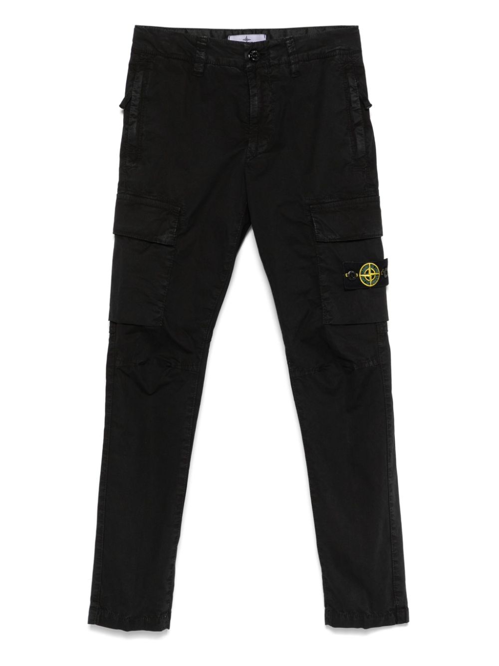 Stone Island Junior Compass-badge trousers - Black