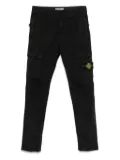 Stone Island Junior Compass-badge trousers - Black