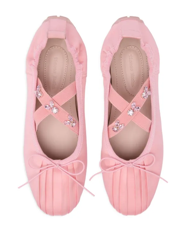 Simone Rocha Grip Ballerina Shoes | Pink | FARFETCH
