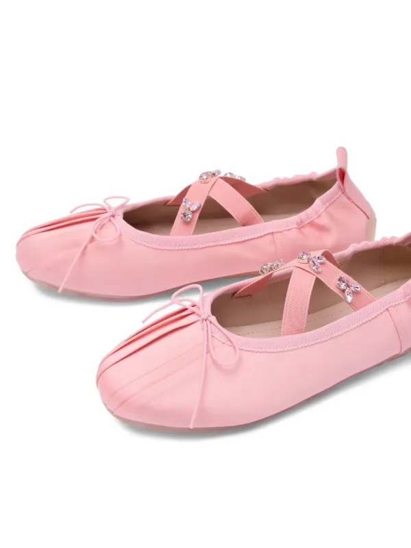 Simone Rocha Grip Ballerina Shoes | Pink | FARFETCH