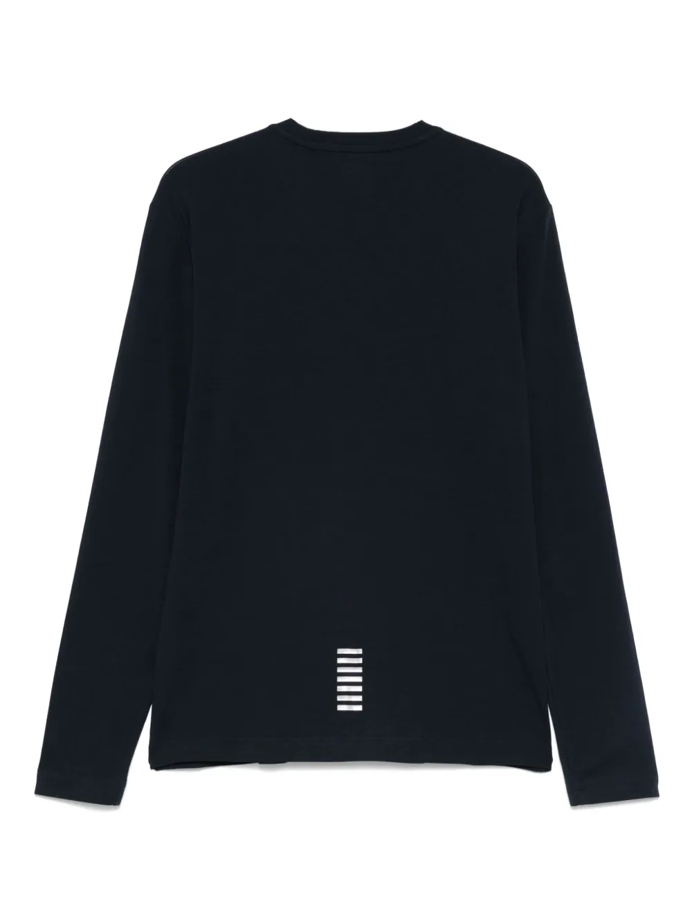 Ea7 Emporio Armani T-shirt met logoprint Blauw