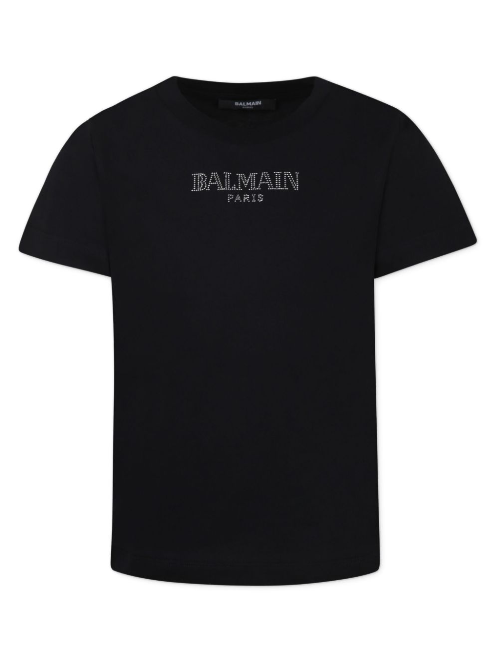 Balmain Kids logo-embellished T-shirt - Black