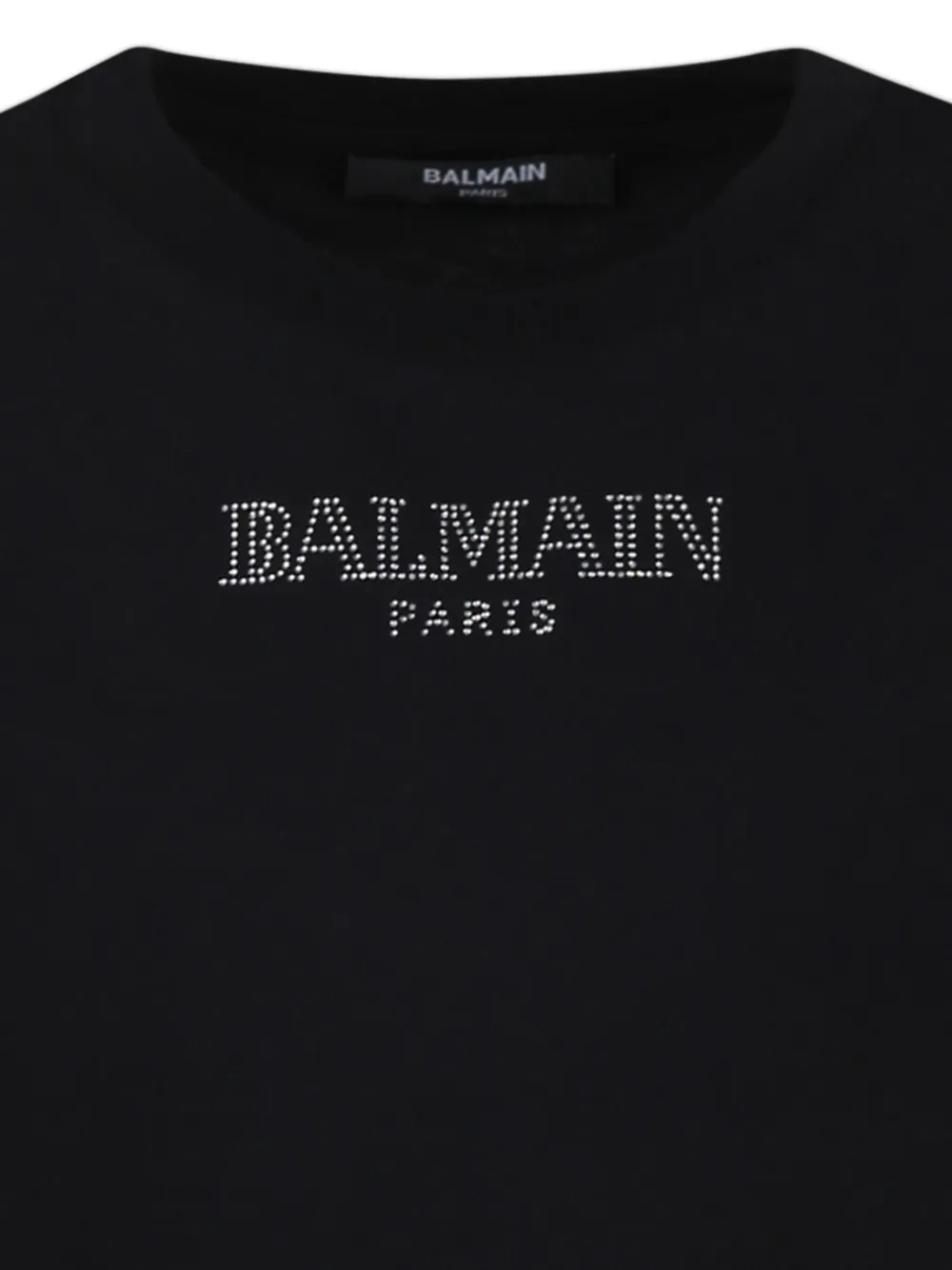BALMAIN LOGO-EMBELLISHED T-SHIRT 