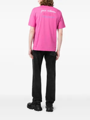 Tシャツ・カットソー Rabanne FW23 l mesh T-shirt (23AXTO639CO0481 M094) 関税込み】PACO RABANNE Metal mesh T-shirt (Rabanne/Tシャツ