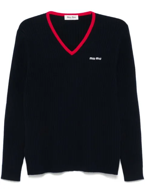 Miu Miu cashmere sweater